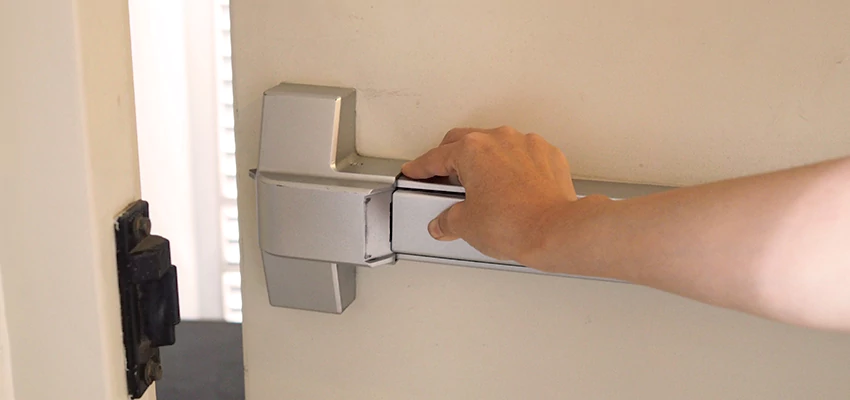 Roller Gate Panic Bar Installation in South San Francisco, California